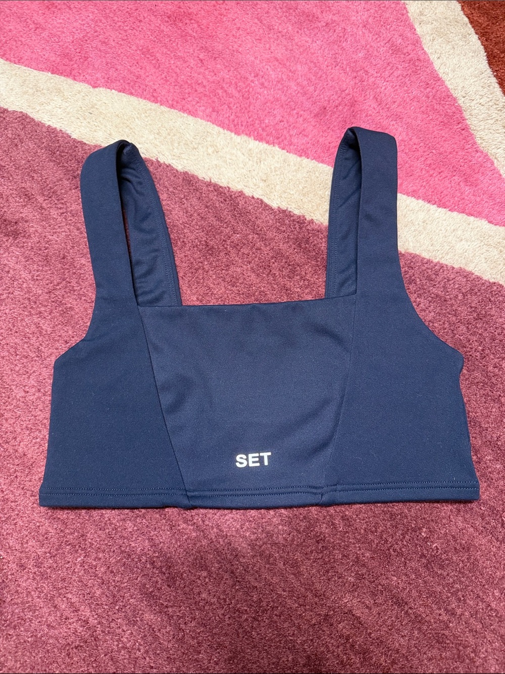SET Active Luxform Square Neck Bra Size S